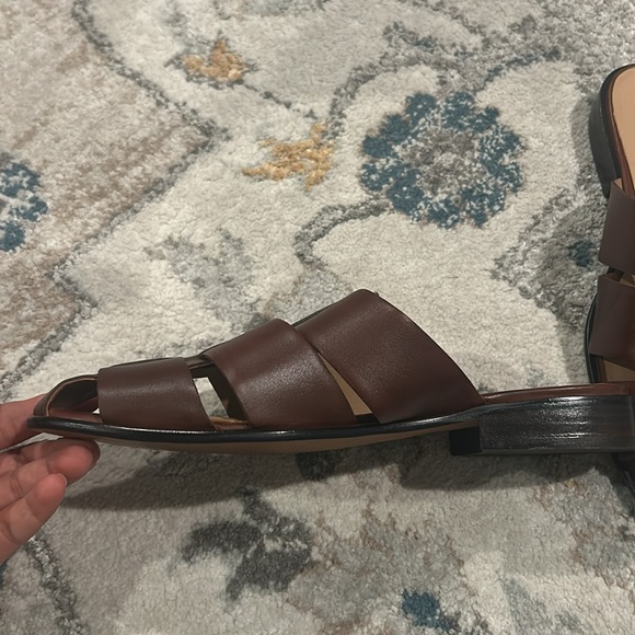 Madewell Fisherman Leather mules slip on women sandals size 10 - Picture 9 of 10